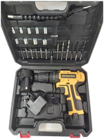 Дрель-шуруповерт, 12 В, 28 Нм, 2 АКБ