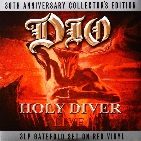 DIO - HOLY DIVER LIVE (RED VINYL) (3LP)