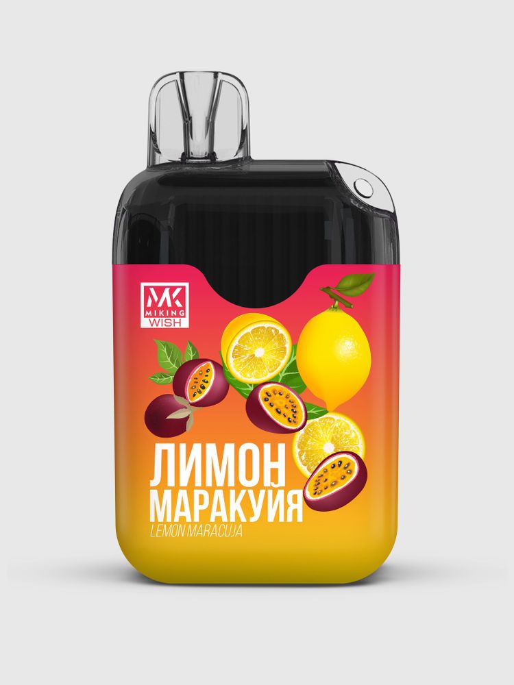 Miking 6000 - Лимон маракуйя