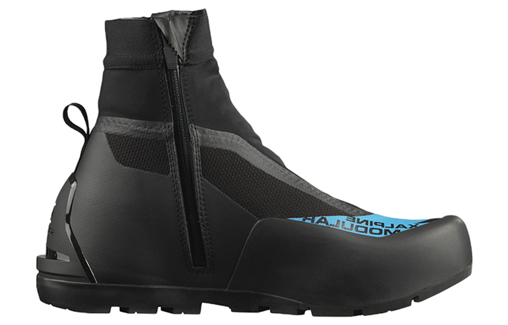 SALOMON Salomon wear-resistant high-tube outdoor boots for men and women the same style black