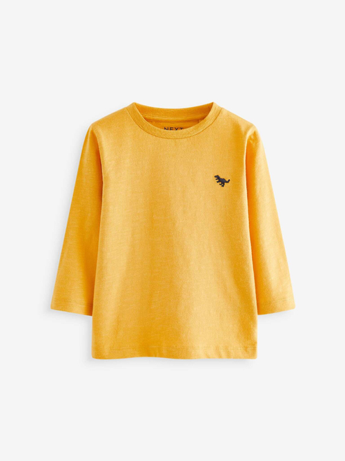 Лонгслив для мальчика Next 650-628, Желтый