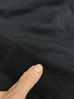 Футер 3-х нитка стриженный начес / Черный