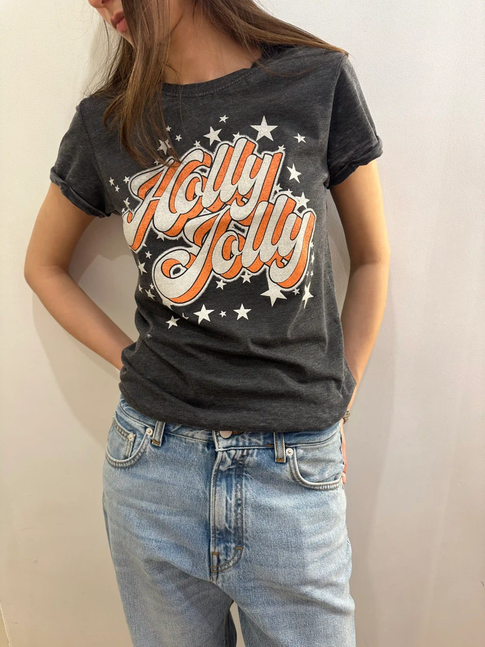 Футболка Recycled Karma Holly Jolly