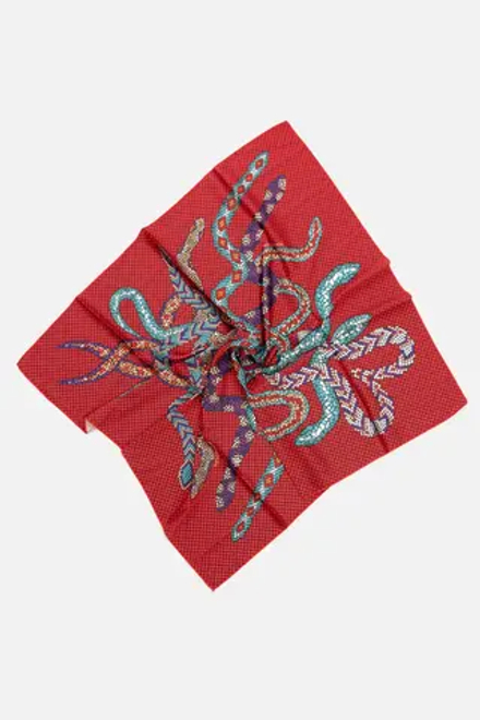 Платок "Змеи Мозаика"