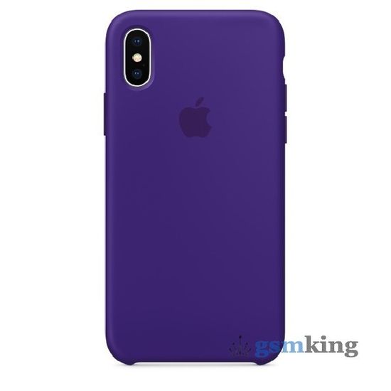 Silicone Case iPhone X/XS Ultra Violet (Ультрафиолетовый)