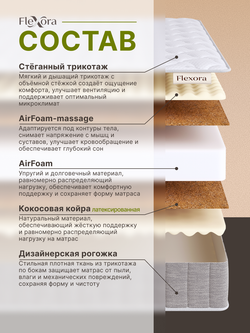 Матрас Flexora Noxora