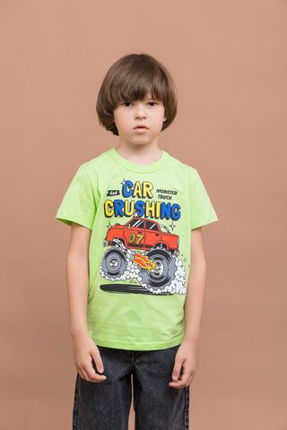 053_БК25 Футболка кор.рукав д/м, лайм