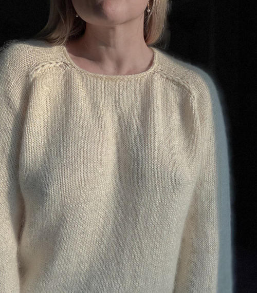 Описание по вязанию джемпера спицами "Yara"