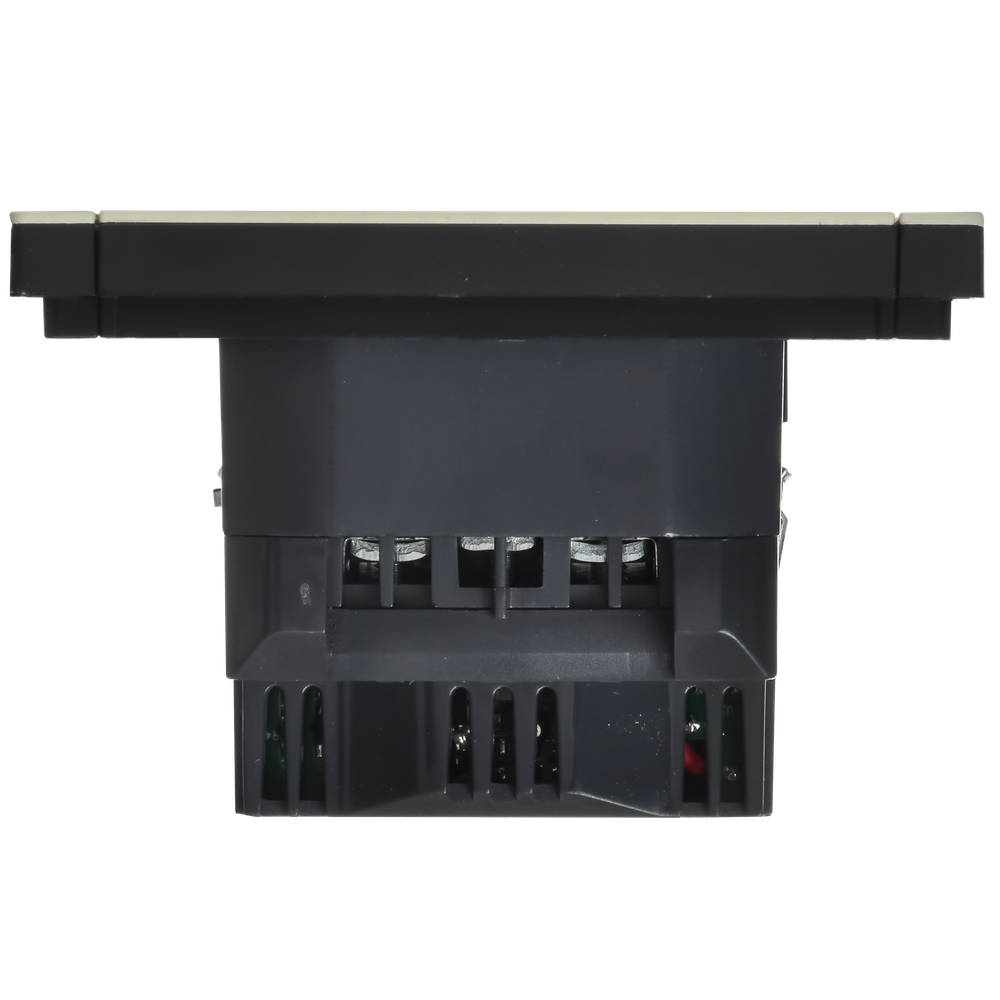 FORTE&PIANO Розетка 1-местная с заземлением с защитными шторками винтовое крепление 16А USB A+C 18Вт FP847M металл серый сланец IEK