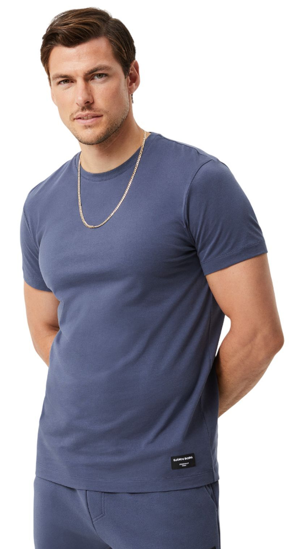 Теннисная футболка Bj_rn Borg Centre T-Shirt - Gray