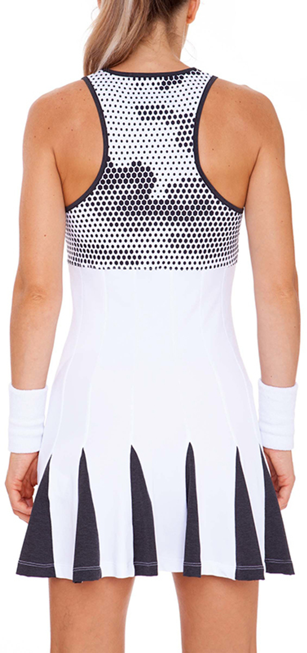 Теннисное платье Hydrogen Tech Camo Dress - white camouflage/white