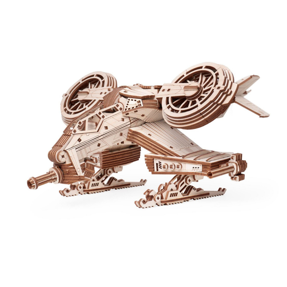 Деревянный конструктор Вертолёт Ночной Беркут (Lemmo)