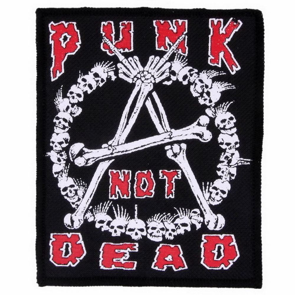 Нашивка Punk Not Dead