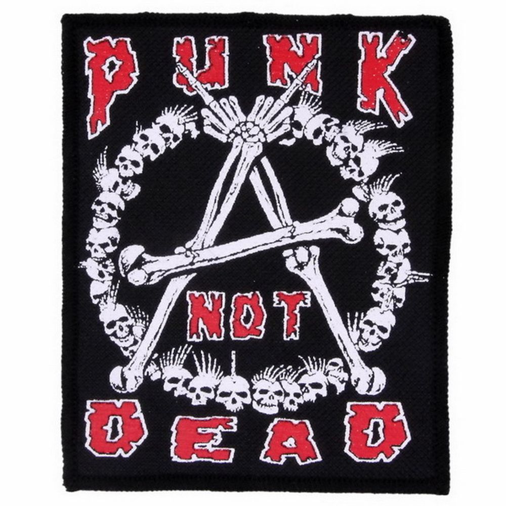 Нашивка Punk Not Dead кости (90х110) – купить по выгодной цене в Москве |  Рок-аксессуары в интернет-магазине «Позитиф»