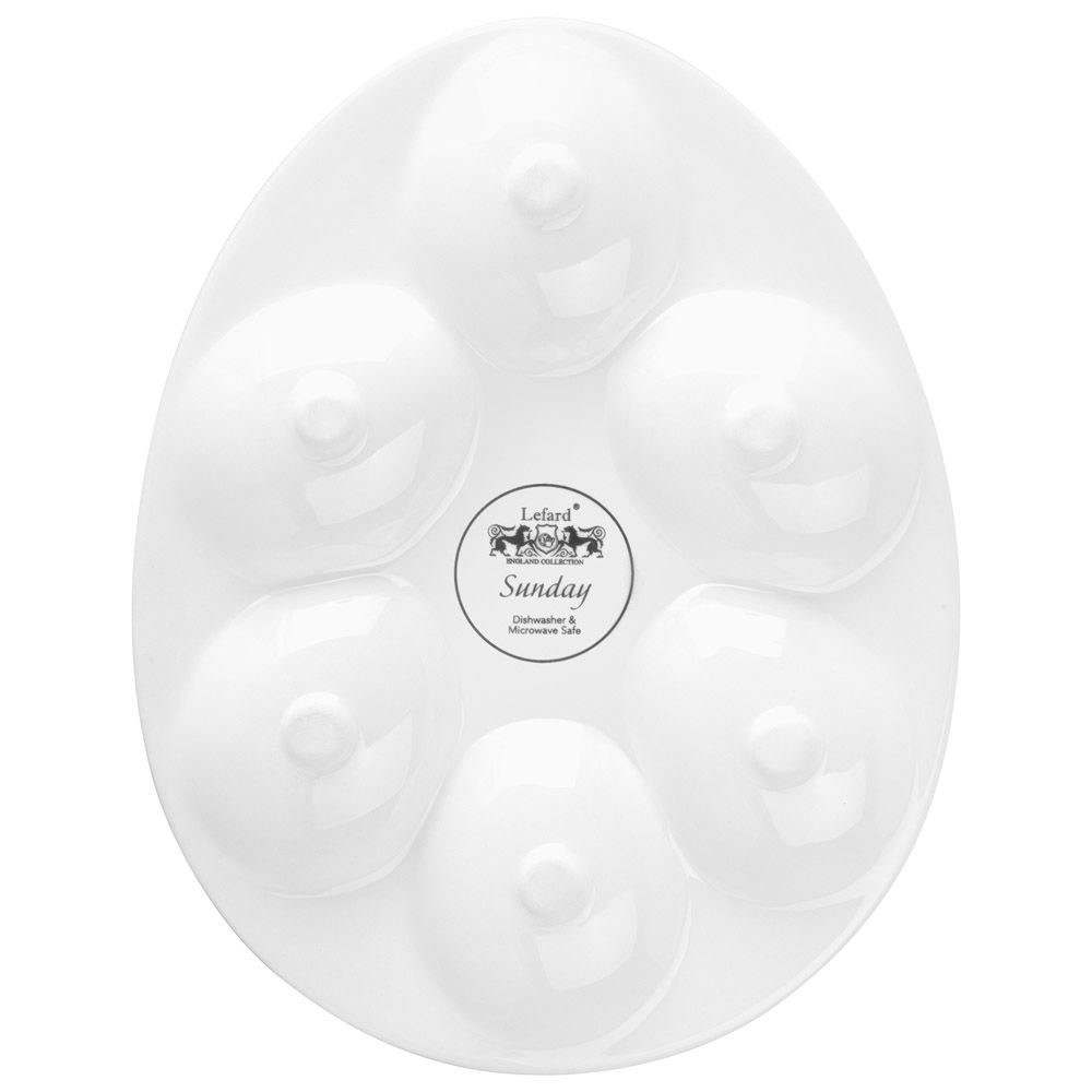 БЛЮДО ДЛЯ 6 ЯИЦ LEFARD "SUNDAY" 20,5*16*8 СМ