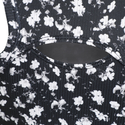 Женская теннисная майка Nike Dri-Fit Victory Printed Tank Top Women - Black, White