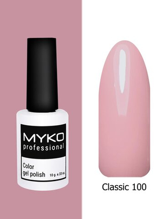Myko Гель лак Color Classic №100, 10гр