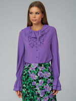 Блуза с рюшами