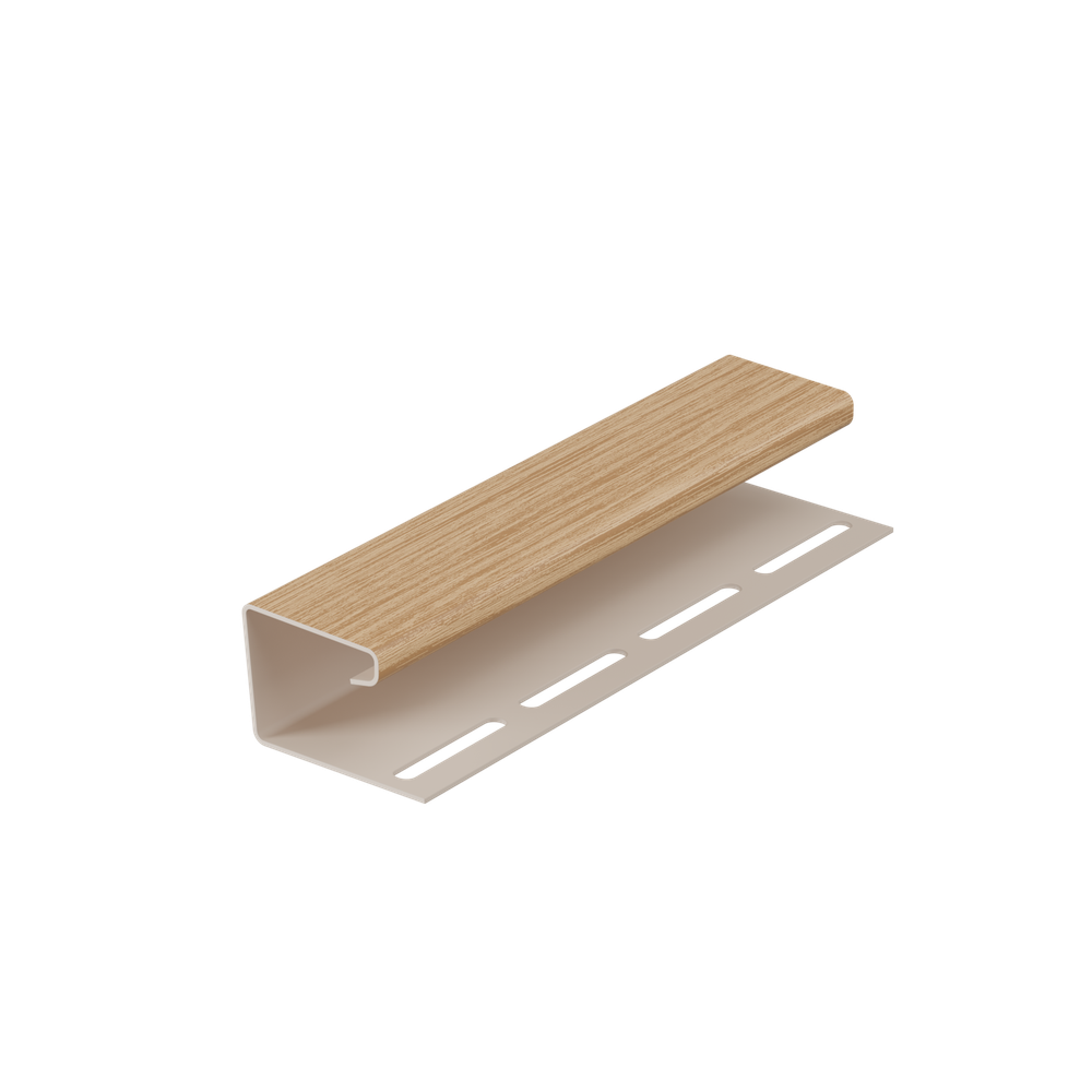 Джей профиль DOCKE LUX Зрелый каштан 16мм 3000мм