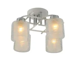 07378/4 WHITE+CHROME (2) Люстра (RL) #