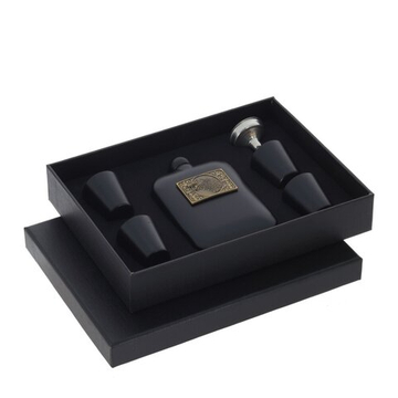 Набор из 6-ти предметов: фляжка 180 мл