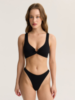 Купальный топ бикини с фурнитурой