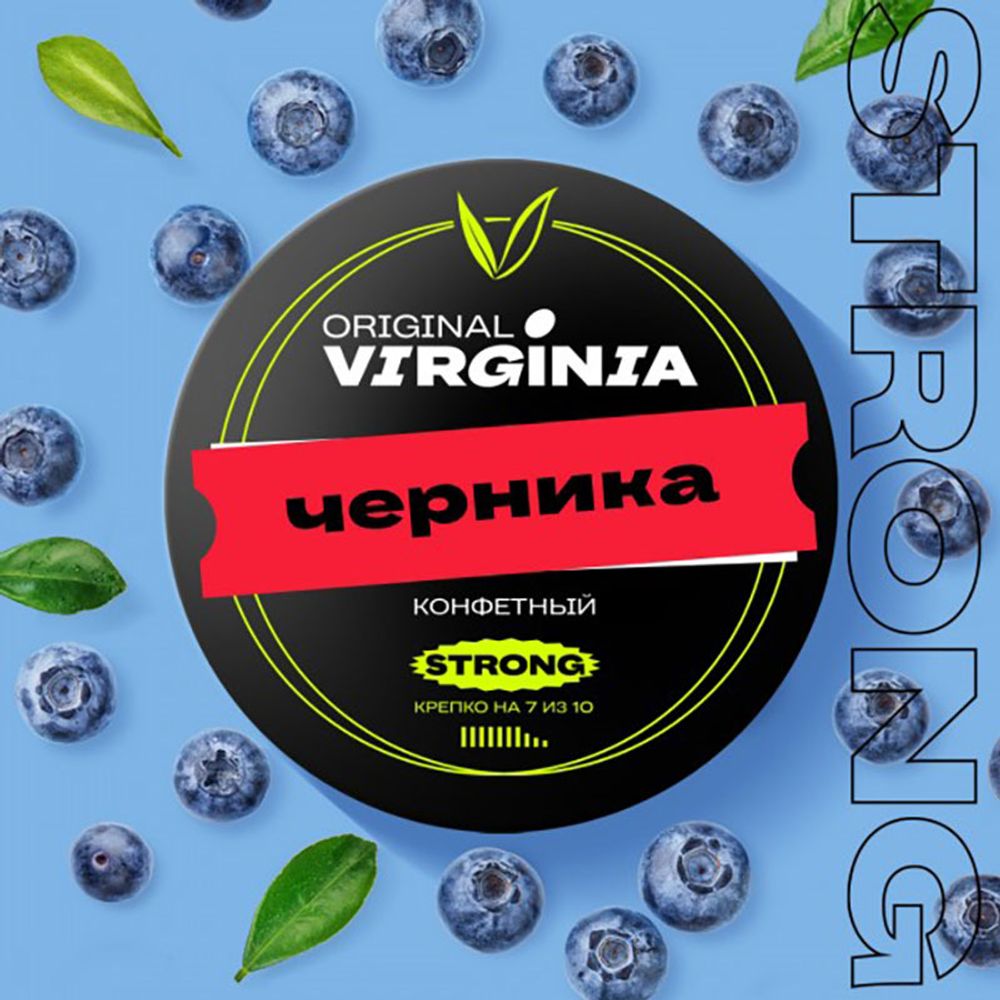 Original Virginia Strong - Черника 25 гр.