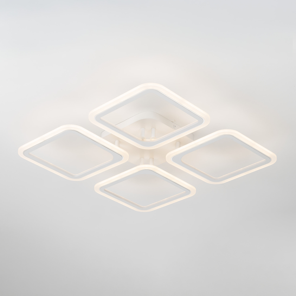 Citilux Марсель CL232140R LED Люстра с пультом Белая