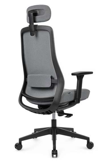 Кресло Miro 6249A Черный пластик/Серый