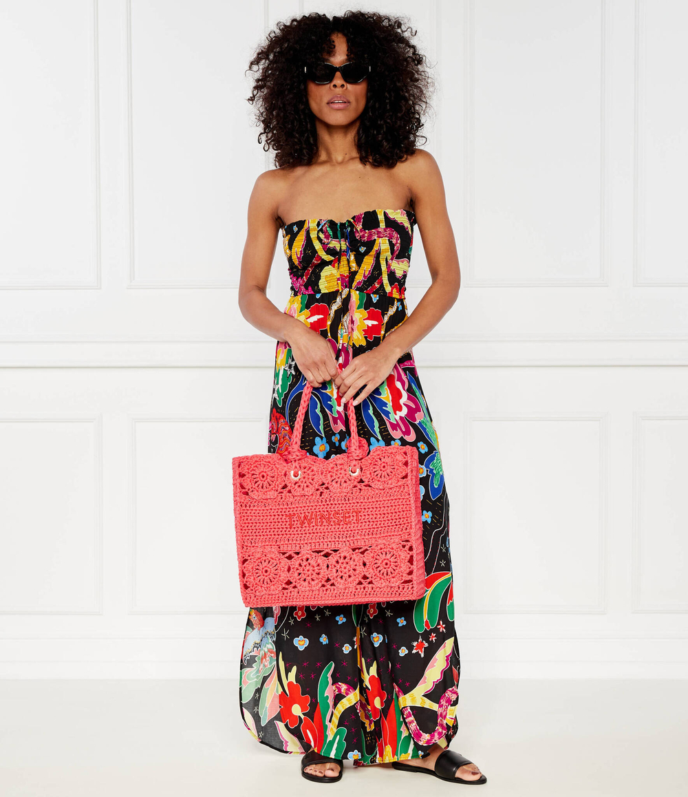 Сумка-шопер + поясная сумка TWINSET - красный(241TD8190)