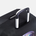 Чехол на чемодан 24", цвет чёрный, 9436409