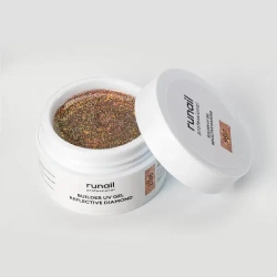 Runail Моделирующий УФ-гель светоотражающий №9817 BUILDER UV GEL REFLECTIVE DIAMOND, 15г