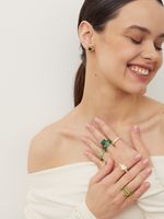 КОЛЬЦО "HAPPY GREEN"