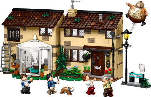 Конструктор LEGO Harry Potter 76451 Тиссовая улица: визит тети Мардж