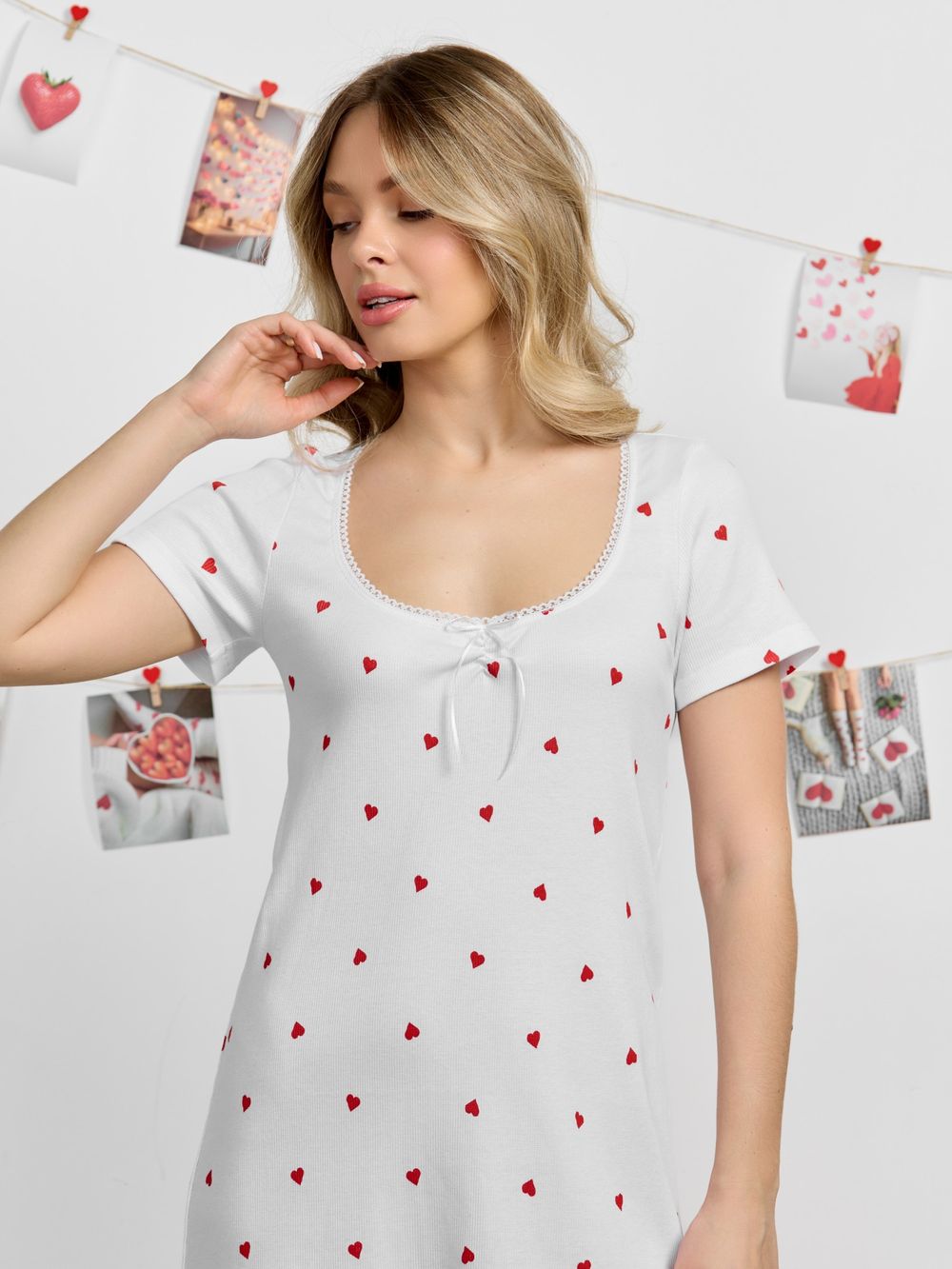 Ночная сорочка Верса-1 Виотекс БЕЛЫЙ (Акция)