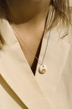 Кулон Собака, керамика