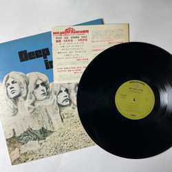 Винтажная виниловая пластинка LP Deep Purple In Rock (Japan 1971) (No Obi) (Болотный Ворнер) 2 Press