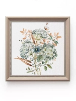 Картины на стену интерьерные на холсте 4 шт, 23*23 см