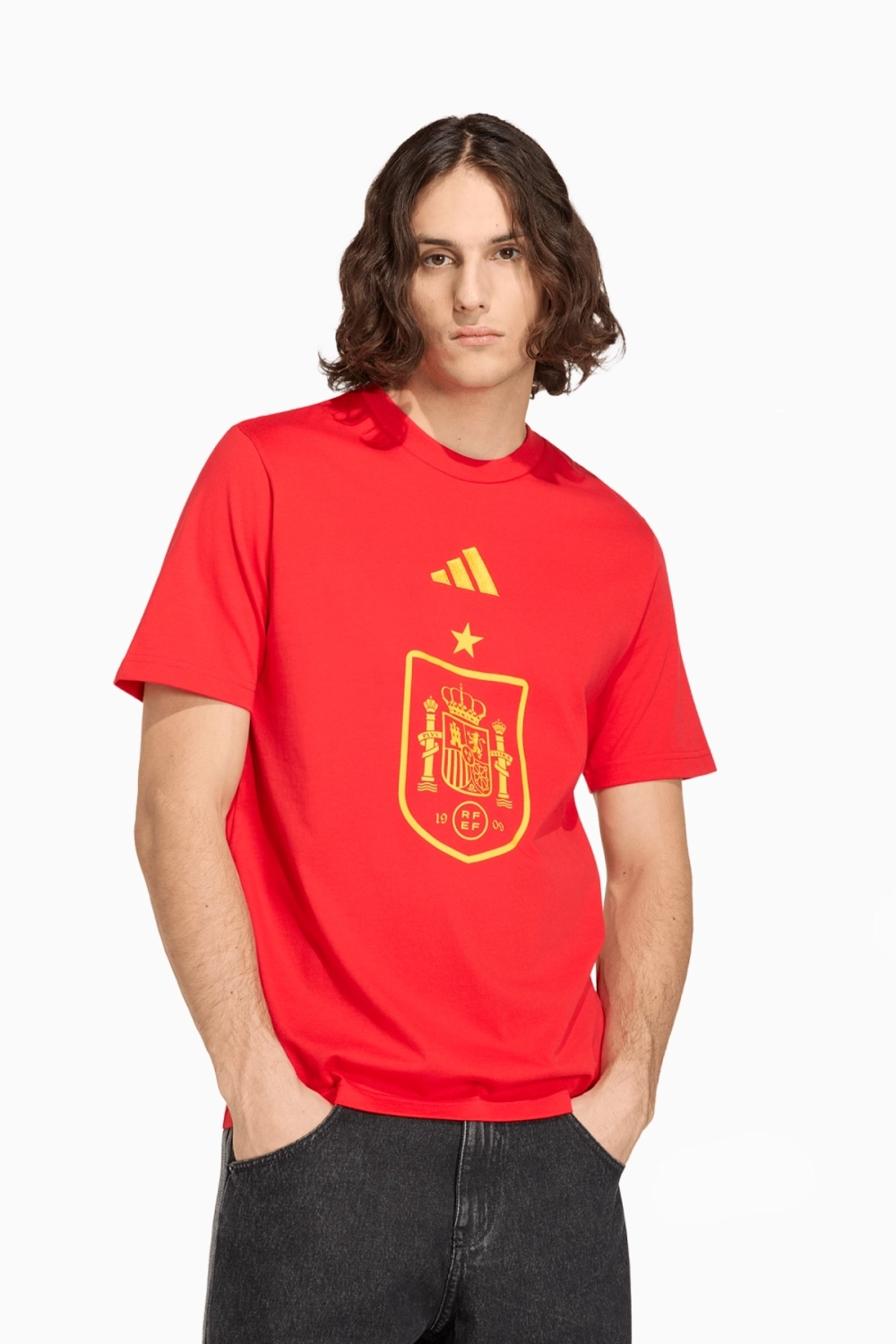 Футболка adidas Spain 2026 DNA Graphic - красный
