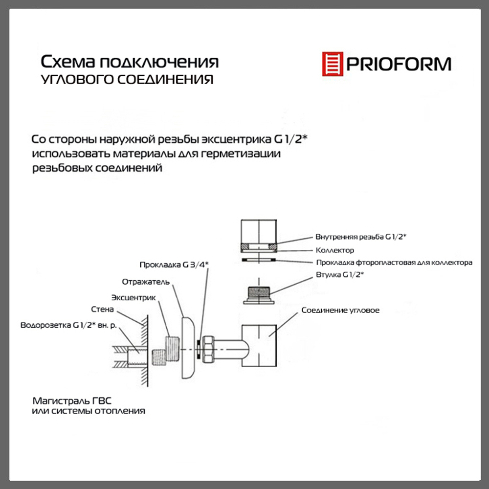 Полотенцесушитель водяной Quadro-1 с полкой 100x50 см
