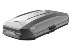 Автобокс на крышу LUX TAVR 197 (520 литров) серый глянцевый