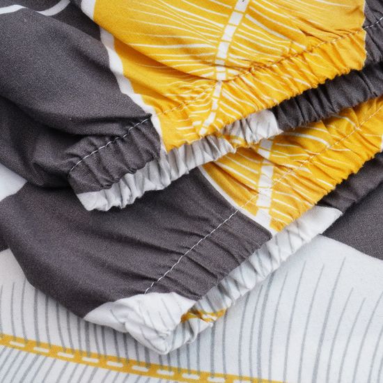 КПБ Абелия, 1.5  спальный, 50х70,  простыня 140х200х30. DOMTEKC