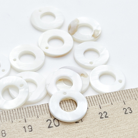 Перламутр, подвеска, размер около 15 мм, цена за 1 шт