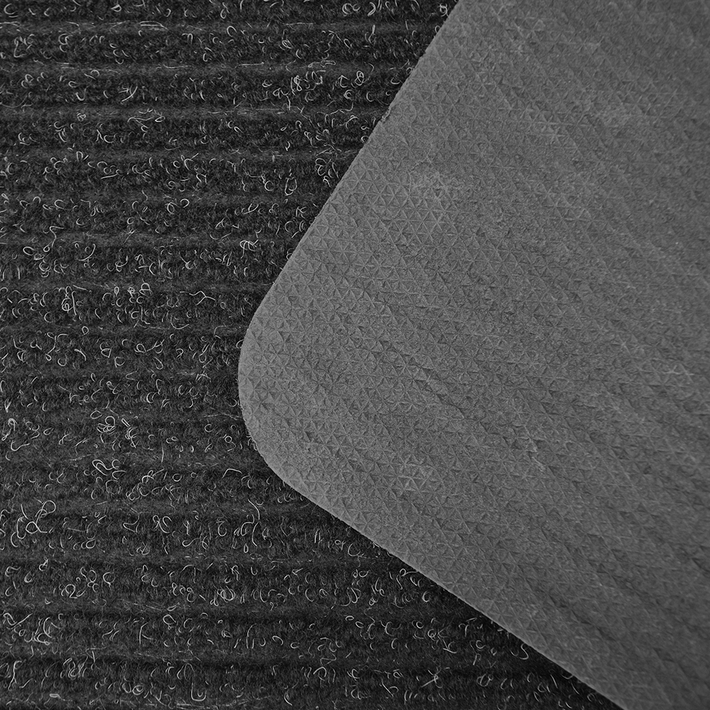 Коврик 50*80см придверный влаговпитывающий "SIMPLE-лайт", черный