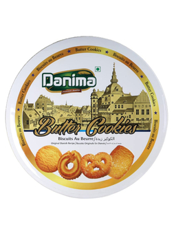 Индийское печенье сливочное печенье DANIMA Butter Cookies 117 г.
