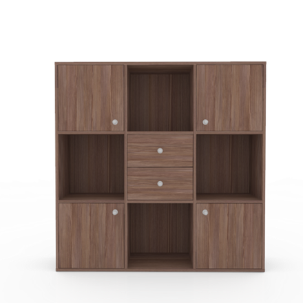 Стеллаж КарИВи Джери Бодего Темный Бодего Темный