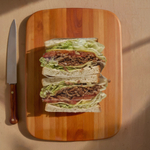 Сэндвич со свининой по-корейски