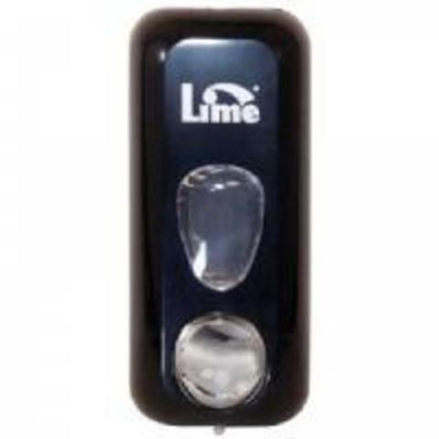 Диспенсер д/жидкого мыла-пены LIME0,6л, черный (972002)