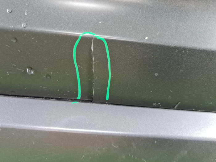 Бампер задний Geely Tugella (2022-н.в.)