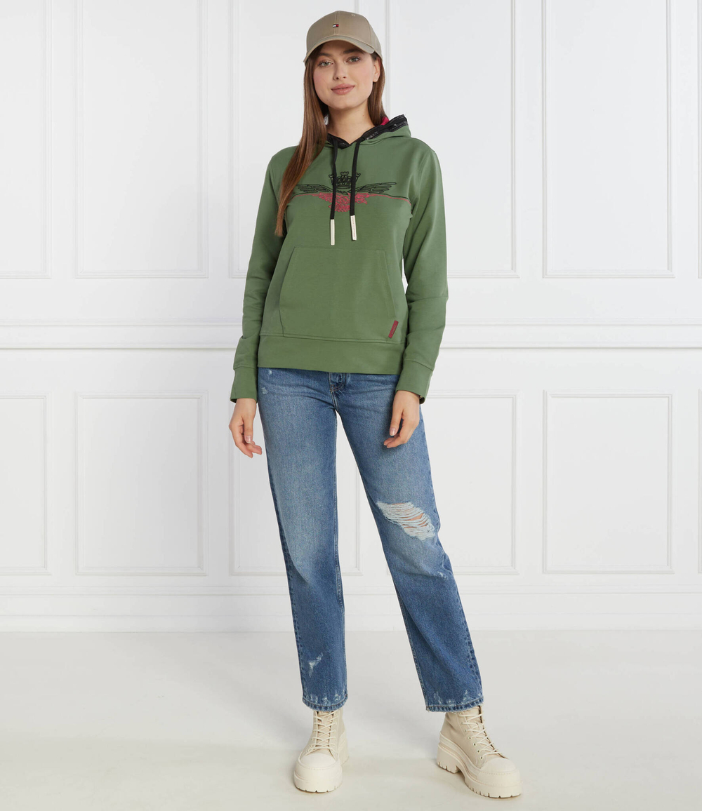 Худи Aeronautica Militare - зеленый(FE1841DF444)